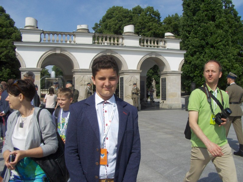 Lekcja patriotyzmu w Warszawie