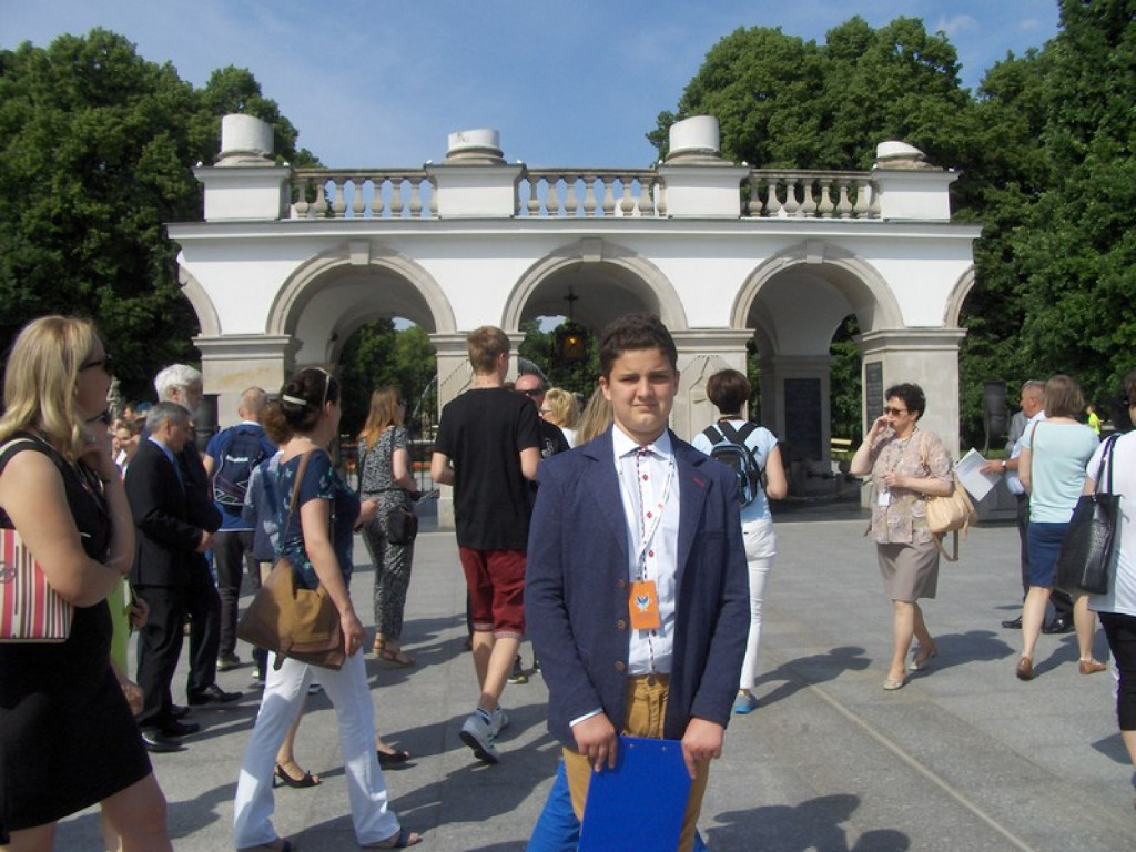 Lekcja patriotyzmu w Warszawie