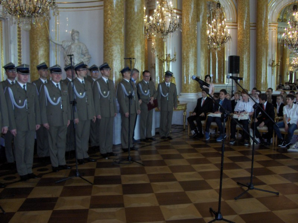 Lekcja patriotyzmu w Warszawie