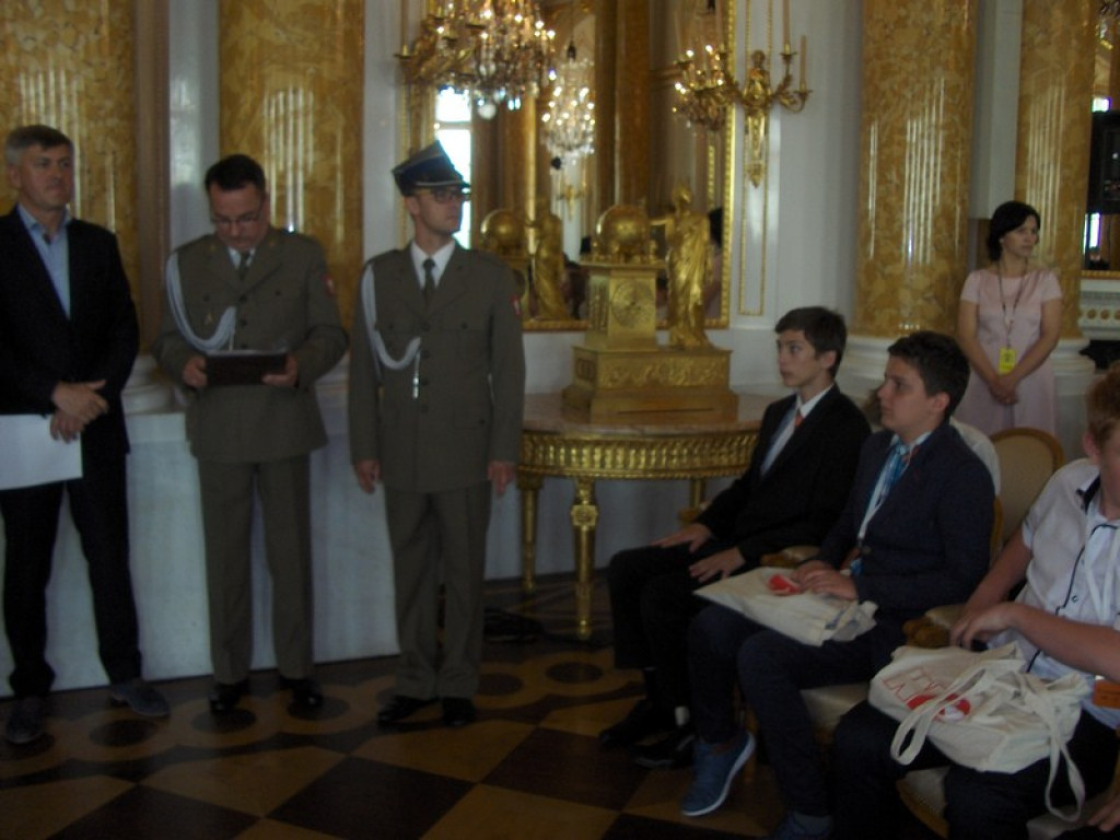 Lekcja patriotyzmu w Warszawie