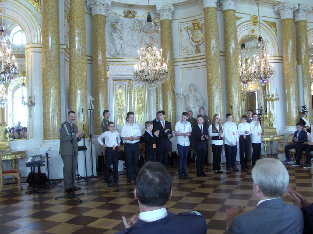 Lekcja patriotyzmu w Warszawie