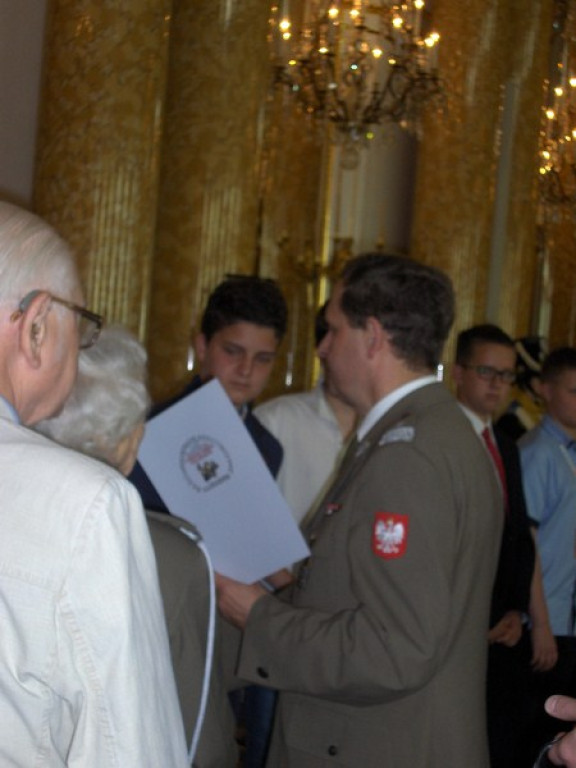 Lekcja patriotyzmu w Warszawie