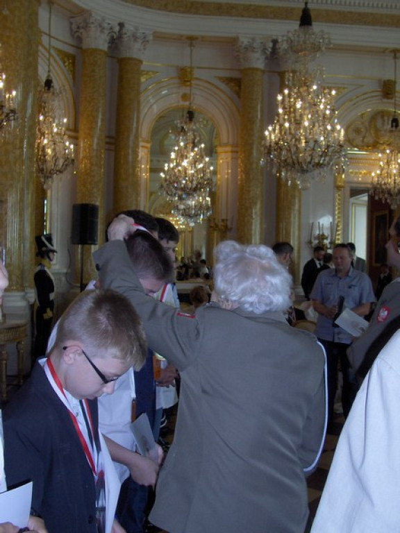 Lekcja patriotyzmu w Warszawie