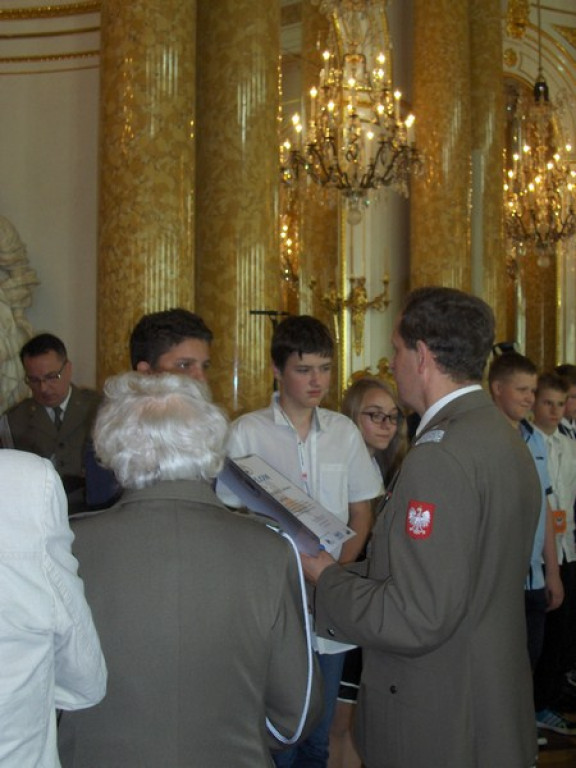 Lekcja patriotyzmu w Warszawie