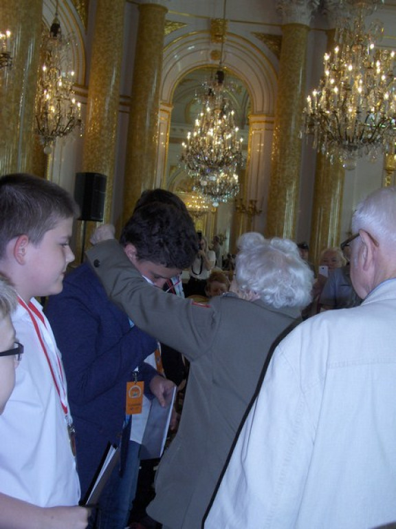 Lekcja patriotyzmu w Warszawie