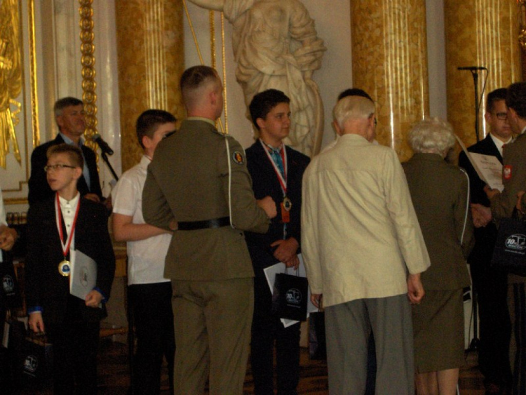 Lekcja patriotyzmu w Warszawie