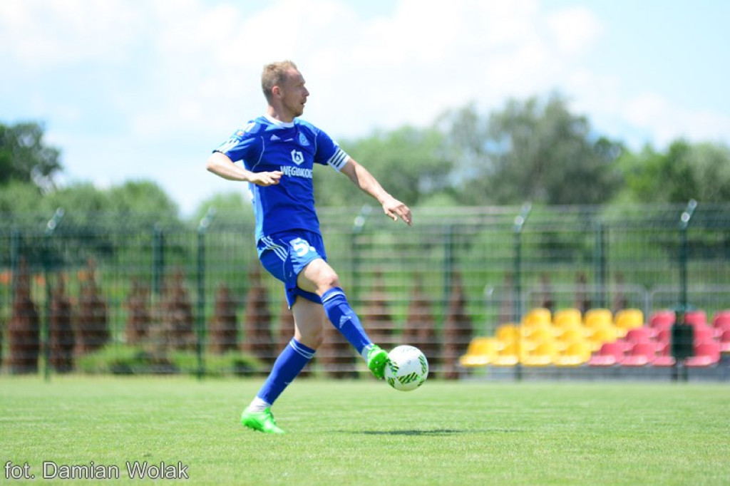 Mecz kontrolny Ruchu Chorzów z Zagłębiem Lubin w Grodkowie