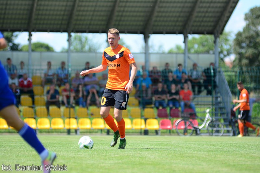 Mecz kontrolny Ruchu Chorzów z Zagłębiem Lubin w Grodkowie