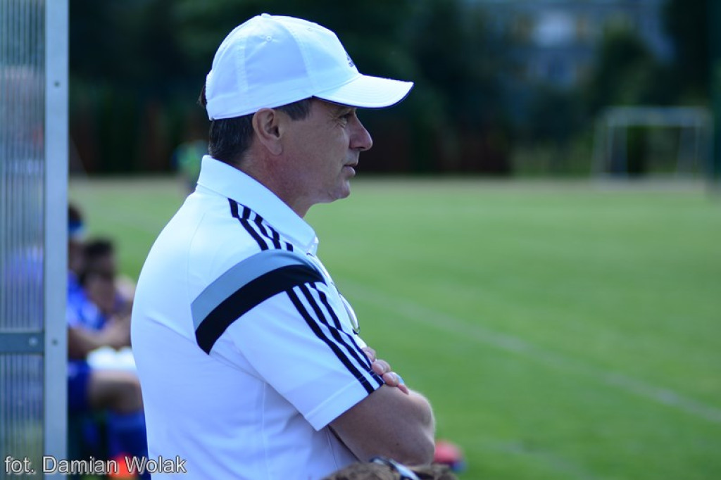 Mecz kontrolny Ruchu Chorzów z Zagłębiem Lubin w Grodkowie