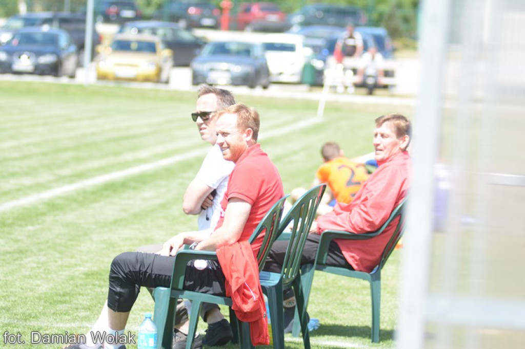 Mecz kontrolny Ruchu Chorzów z Zagłębiem Lubin w Grodkowie