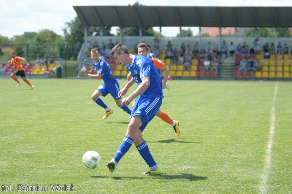 Mecz kontrolny Ruchu Chorzów z Zagłębiem Lubin w Grodkowie