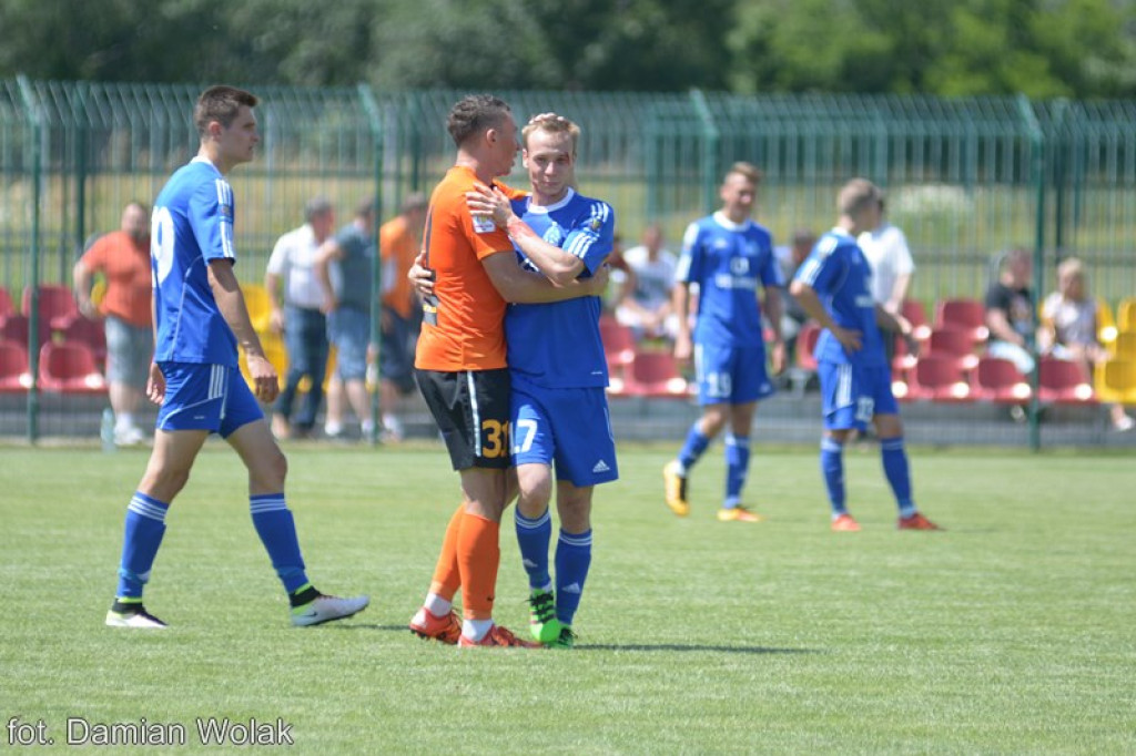 Mecz kontrolny Ruchu Chorzów z Zagłębiem Lubin w Grodkowie