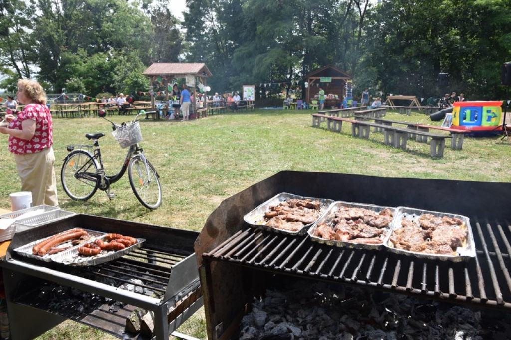 Festyn charytatywny w Łosiowie. Wolontariusze zbierają na elektryczny wózek dla Joasi [zdjęcia]