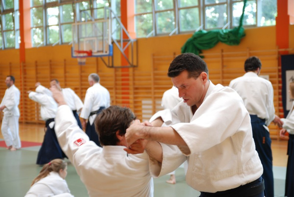 Herve Guenard poprowadził seminarium aikido w Brzegu