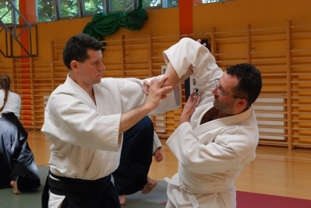 Herve Guenard poprowadził seminarium aikido w Brzegu