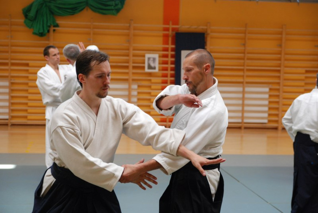 Herve Guenard poprowadził seminarium aikido w Brzegu