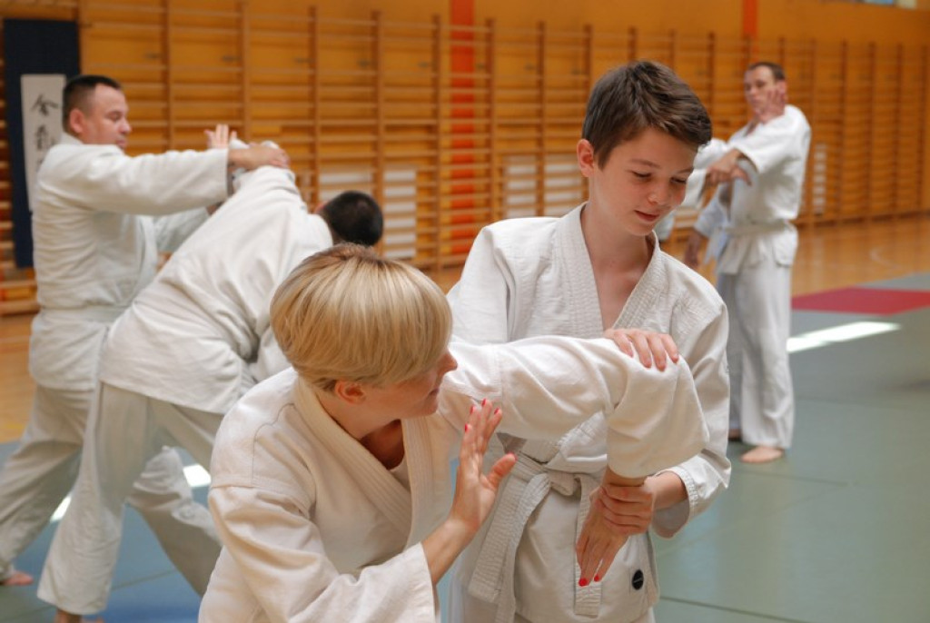 Herve Guenard poprowadził seminarium aikido w Brzegu