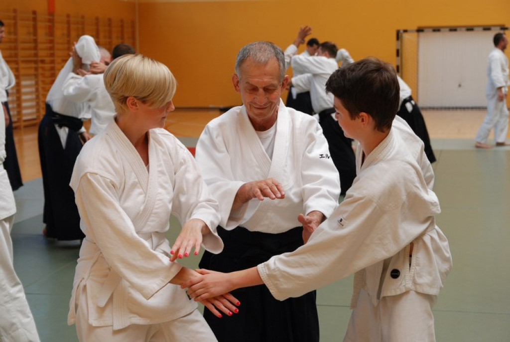 Herve Guenard poprowadził seminarium aikido w Brzegu