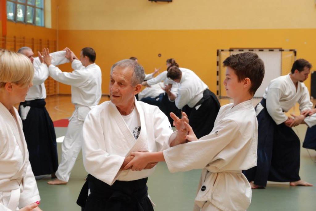 Herve Guenard poprowadził seminarium aikido w Brzegu