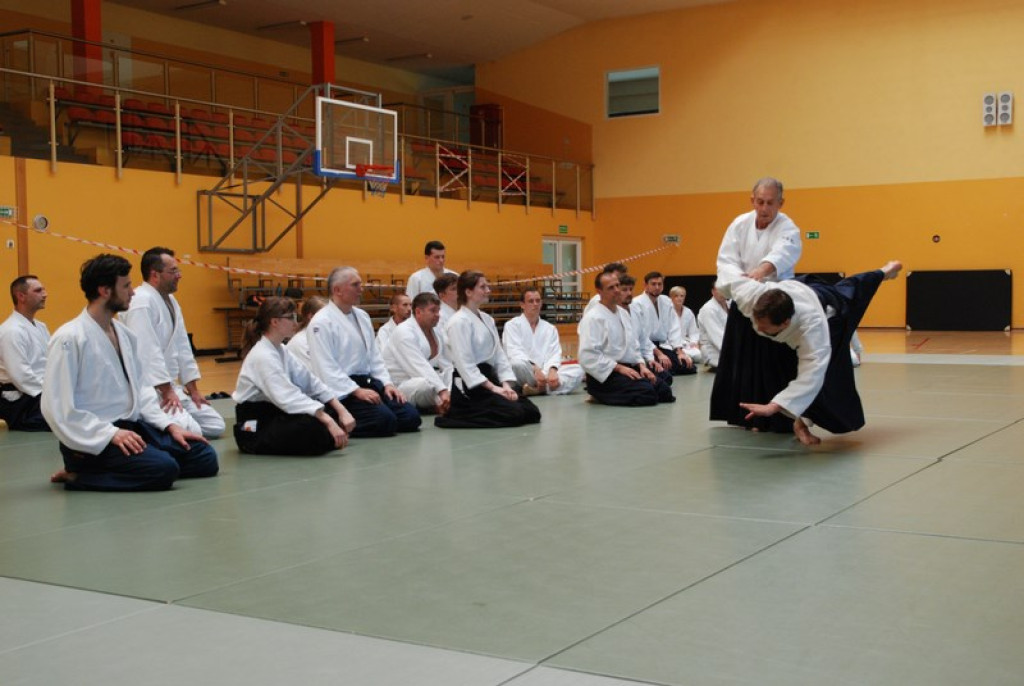 Herve Guenard poprowadził seminarium aikido w Brzegu
