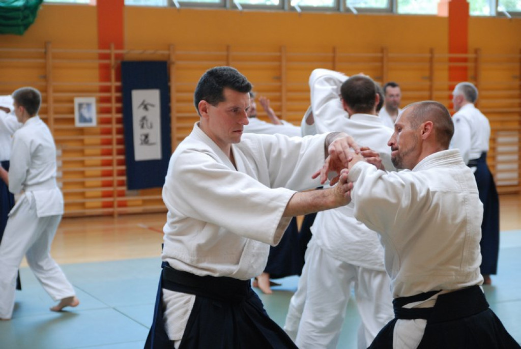 Herve Guenard poprowadził seminarium aikido w Brzegu