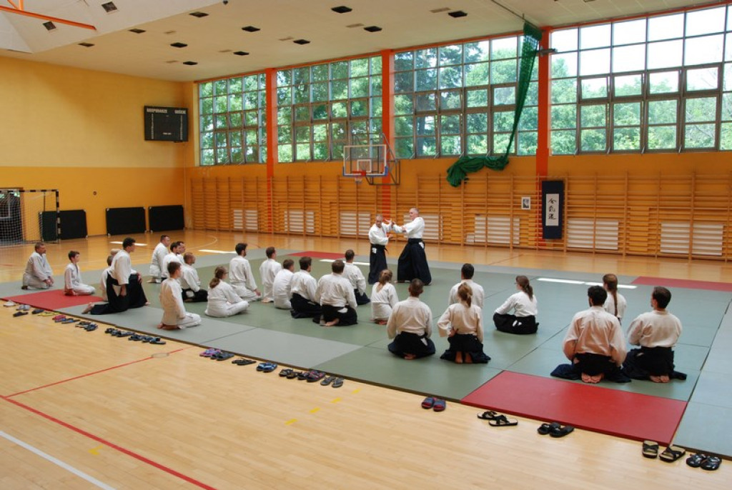 Herve Guenard poprowadził seminarium aikido w Brzegu
