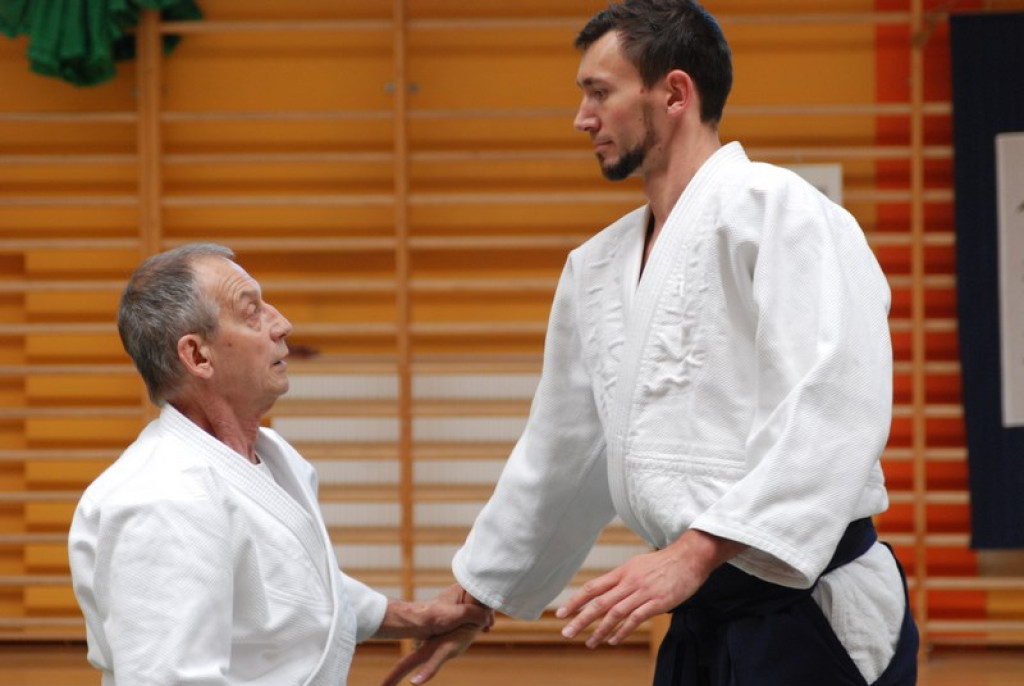 Herve Guenard poprowadził seminarium aikido w Brzegu
