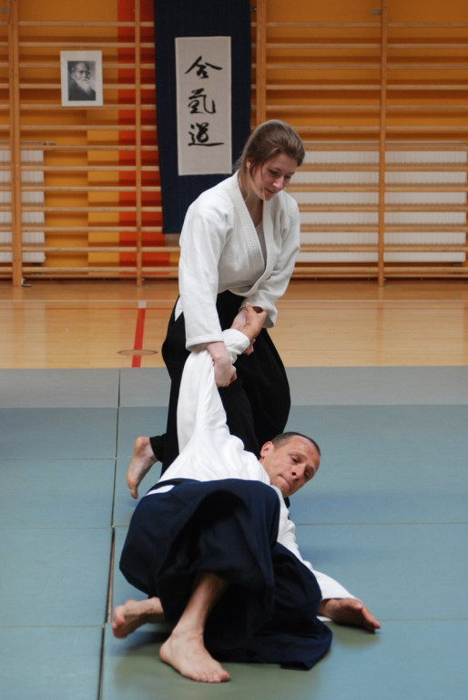 Herve Guenard poprowadził seminarium aikido w Brzegu