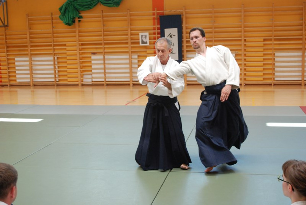 Herve Guenard poprowadził seminarium aikido w Brzegu