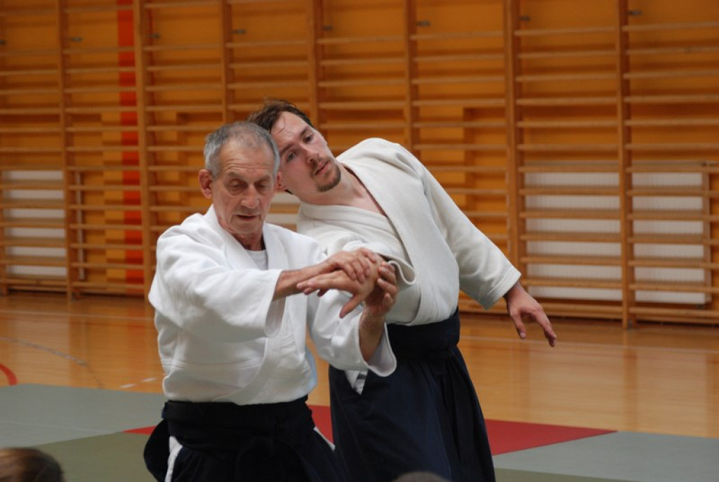 Herve Guenard poprowadził seminarium aikido w Brzegu