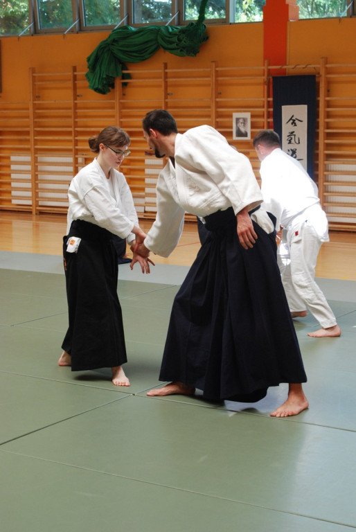 Herve Guenard poprowadził seminarium aikido w Brzegu
