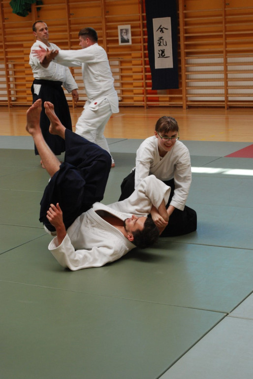 Herve Guenard poprowadził seminarium aikido w Brzegu