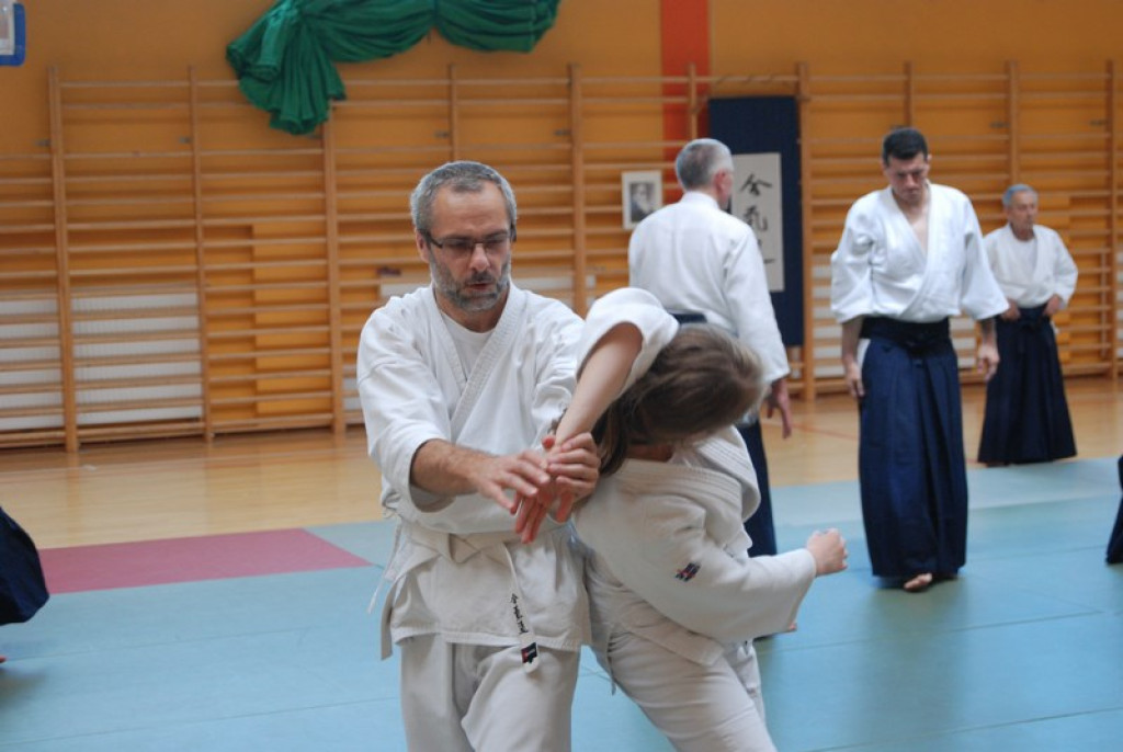 Herve Guenard poprowadził seminarium aikido w Brzegu