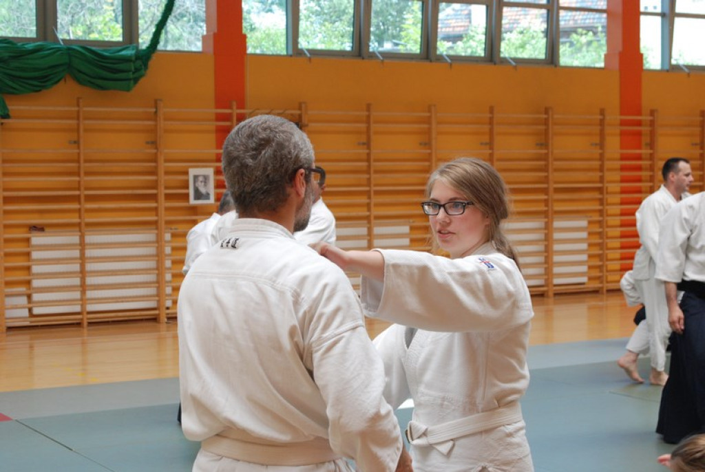 Herve Guenard poprowadził seminarium aikido w Brzegu