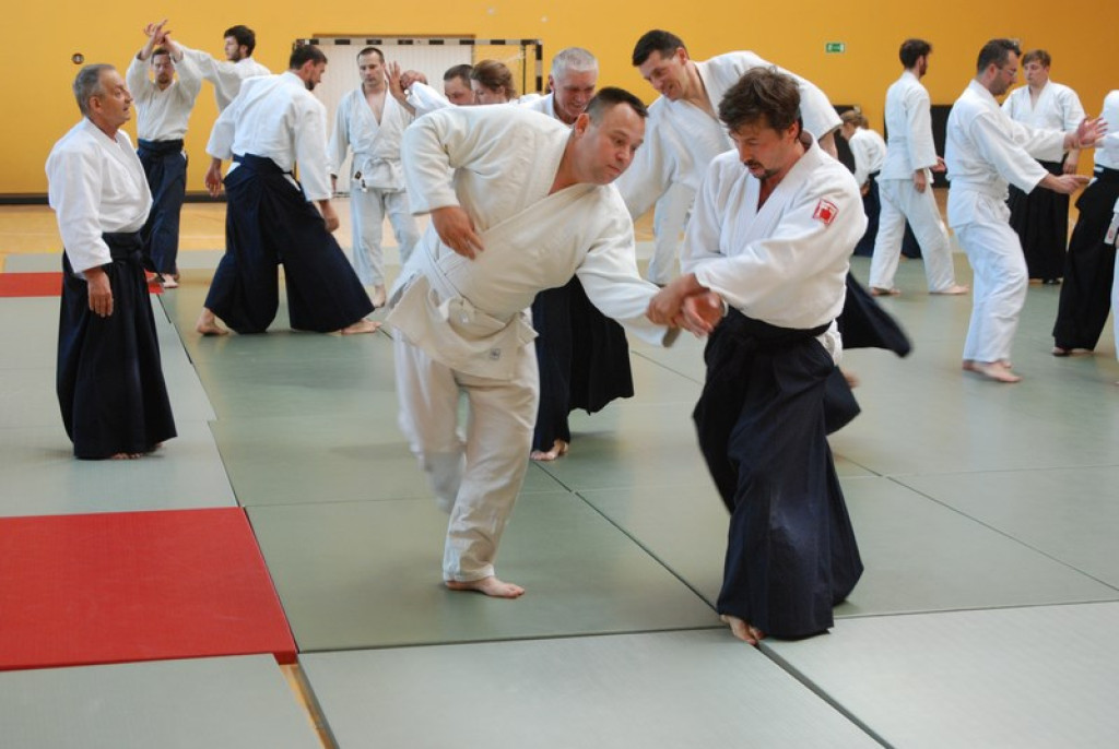 Herve Guenard poprowadził seminarium aikido w Brzegu