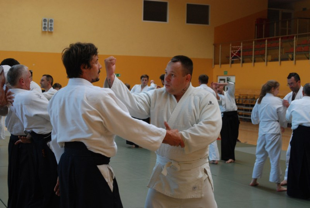 Herve Guenard poprowadził seminarium aikido w Brzegu