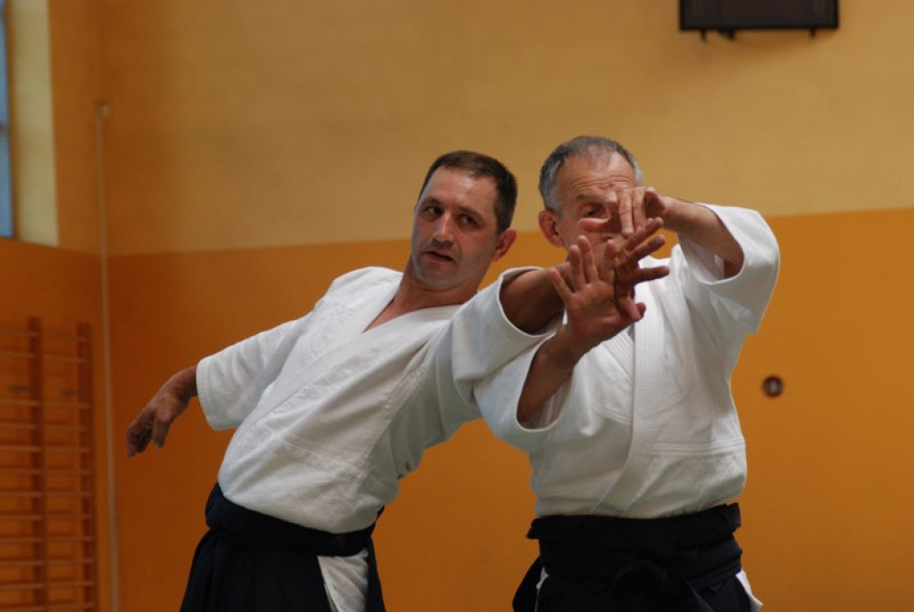 Herve Guenard poprowadził seminarium aikido w Brzegu