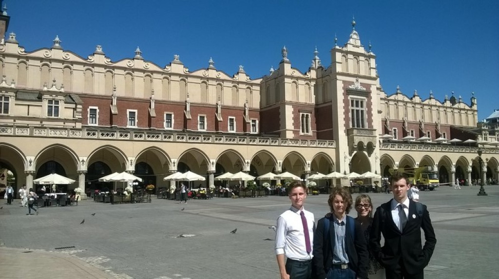 Uczeń II LO w Brzegu jako reprezentant Opolszczyzny zwycięzcą Olimpiady Solidarności