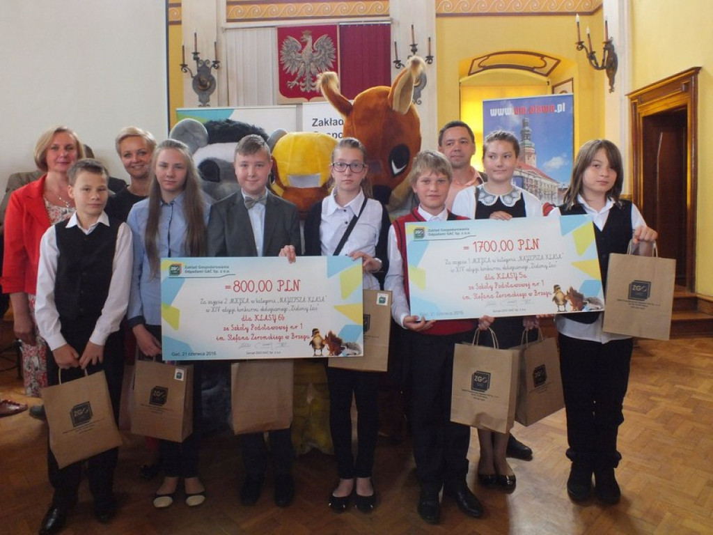 Gala XIV edycji Konkursu ZIELONY LAS - sukcesy placówek z naszego powiatu