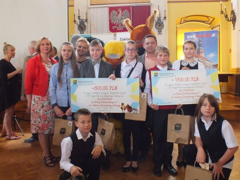 Gala XIV edycji Konkursu ZIELONY LAS - sukcesy placówek z naszego powiatu