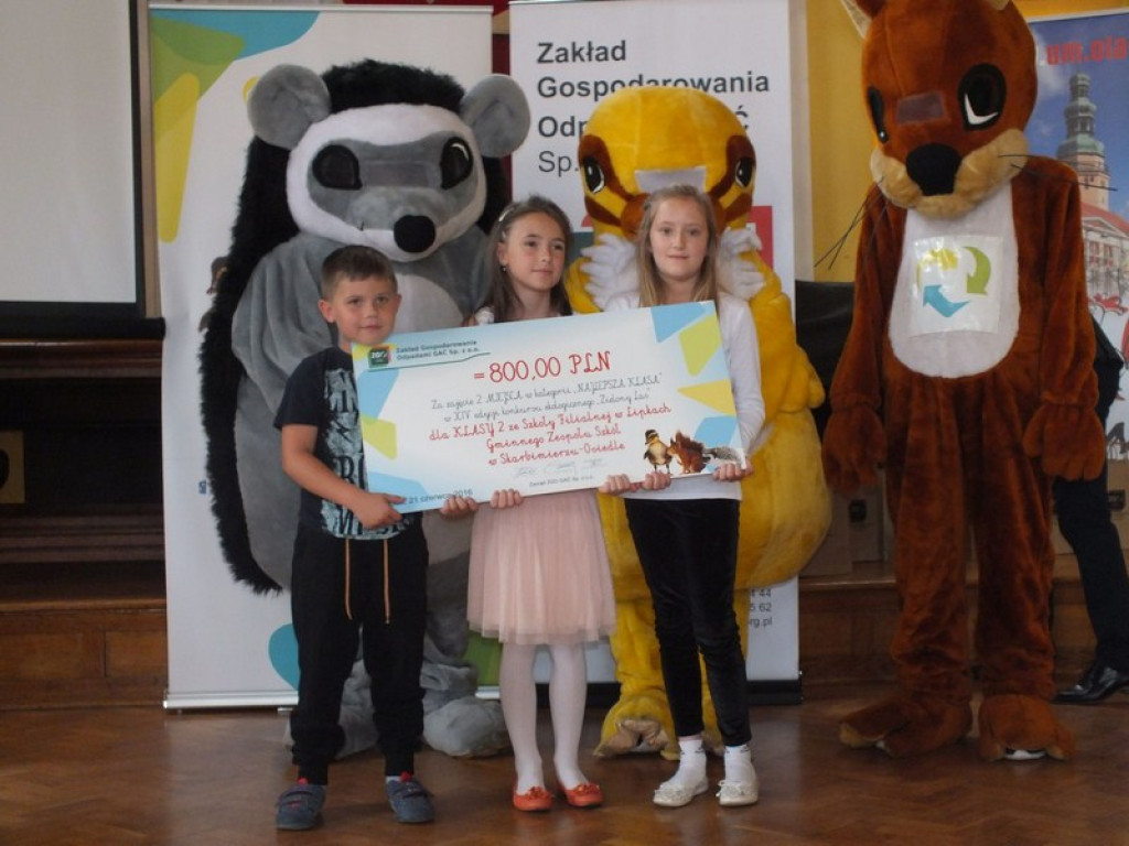 Gala XIV edycji Konkursu ZIELONY LAS - sukcesy placówek z naszego powiatu