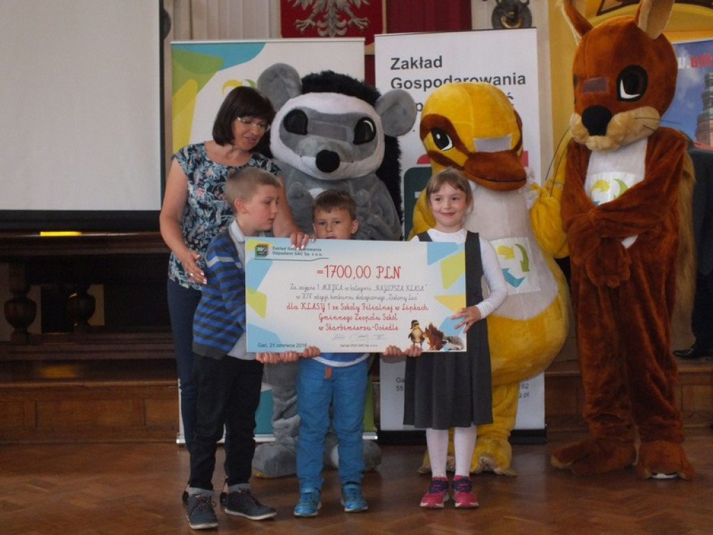 Gala XIV edycji Konkursu ZIELONY LAS - sukcesy placówek z naszego powiatu