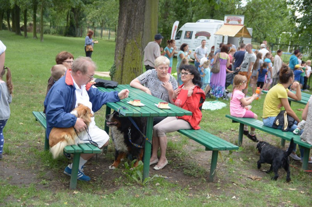 W Grodkowie zbierali karmę dla zwierząt
