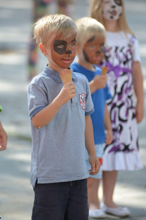 W Grodkowie zbierali karmę dla zwierząt