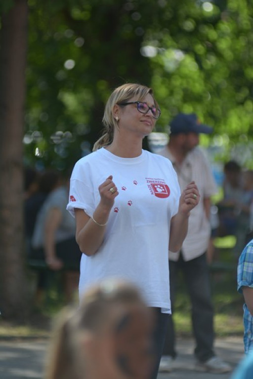 W Grodkowie zbierali karmę dla zwierząt