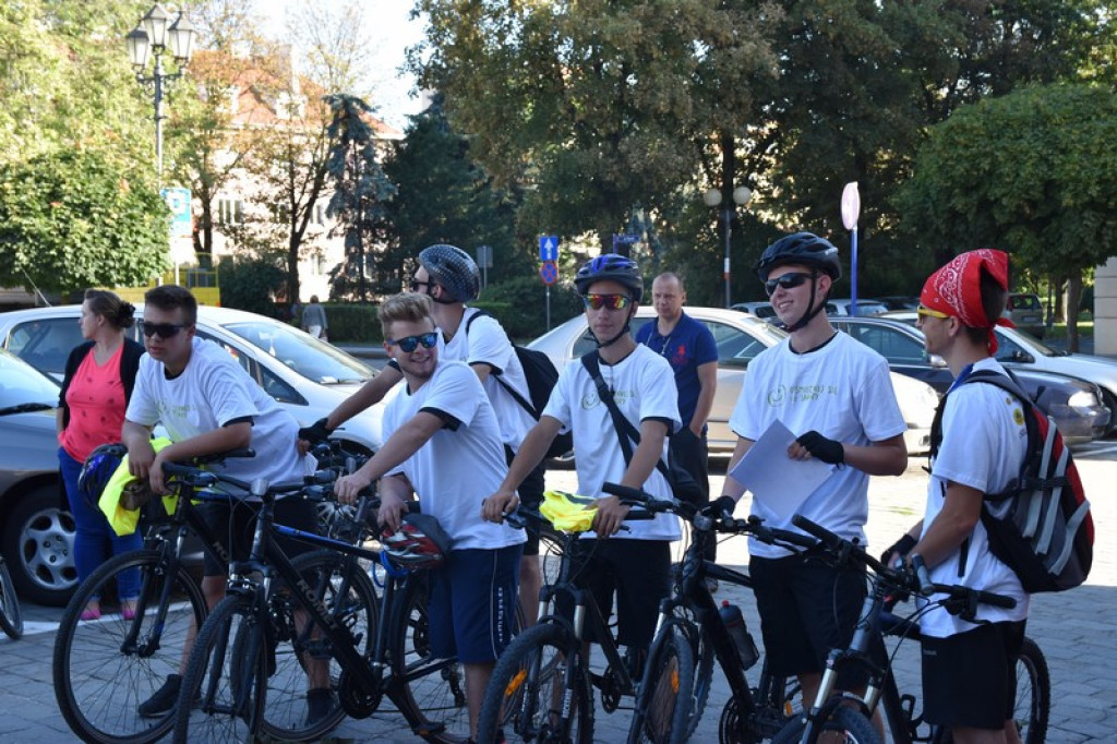 Rowerami z Brzegu do Mikołajek dla Sandry Borcuch