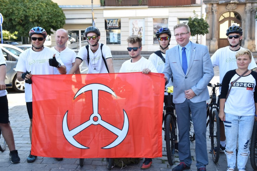 Rowerami z Brzegu do Mikołajek dla Sandry Borcuch