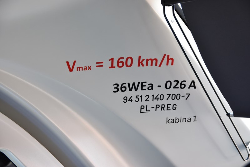 Impuls na terasie Opole - Brzeg rozwinął prędkość 162km/h