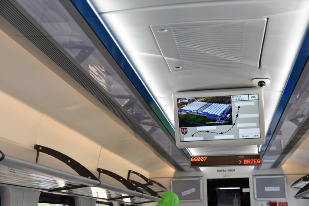 Impuls na terasie Opole - Brzeg rozwinął prędkość 162km/h