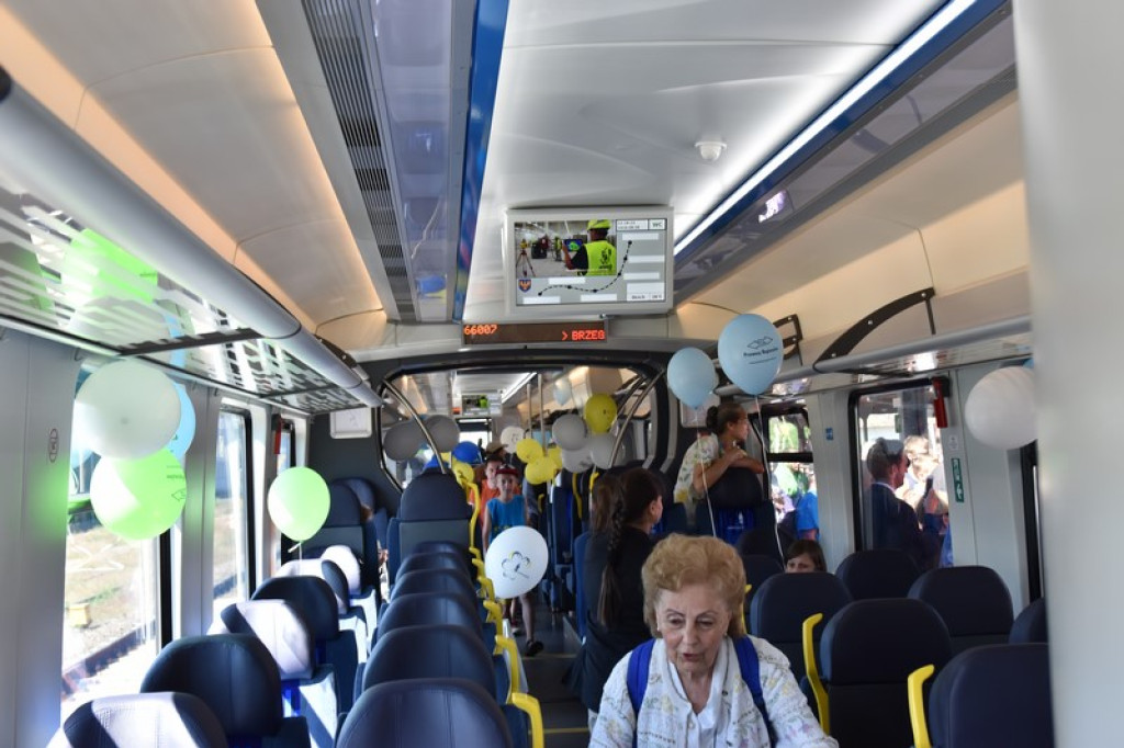 Impuls na terasie Opole - Brzeg rozwinął prędkość 162km/h